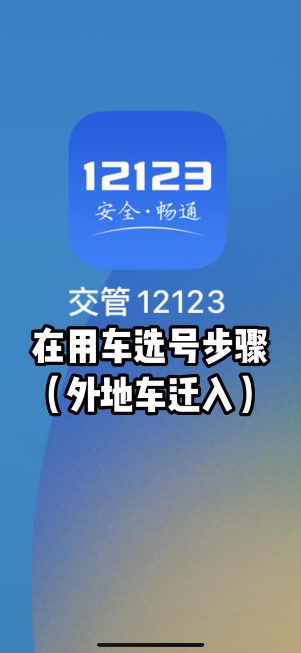 手机下载交管12123-(手机下载交管12123注册登录咋找不到免检标志?)